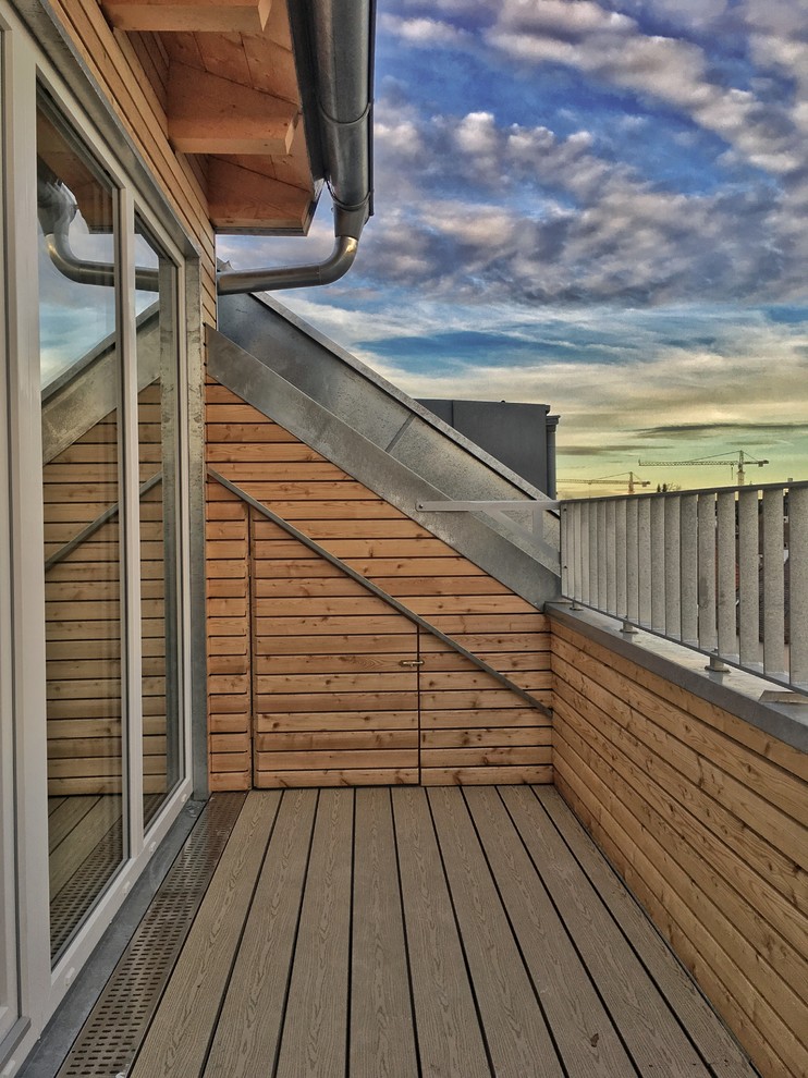 Immagine di un balcone contemporaneo