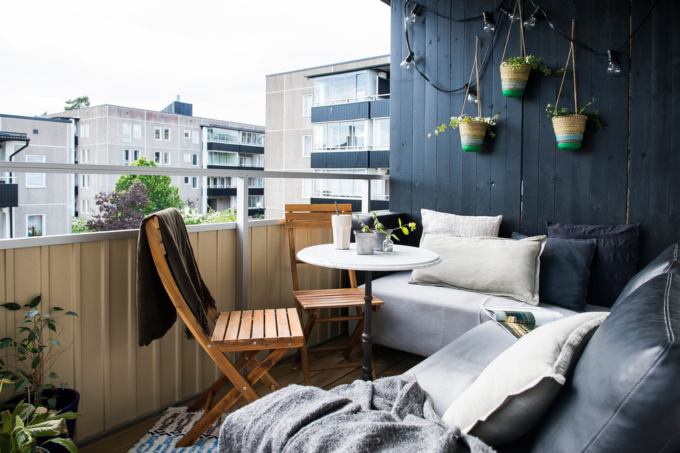 Idee per un balcone scandinavo