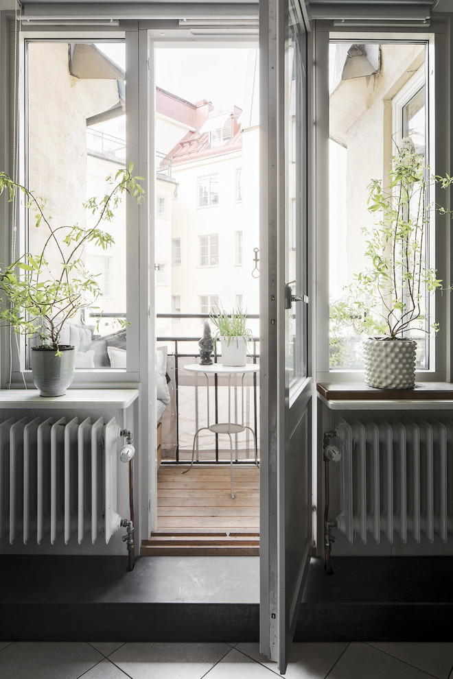 Photo of a scandi balcony in Stockholm.