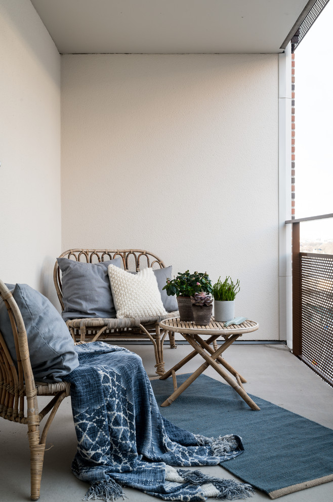Photo of a scandi balcony in Stockholm.