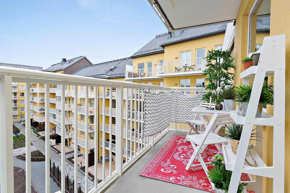 Idéer för minimalistiska balkonger