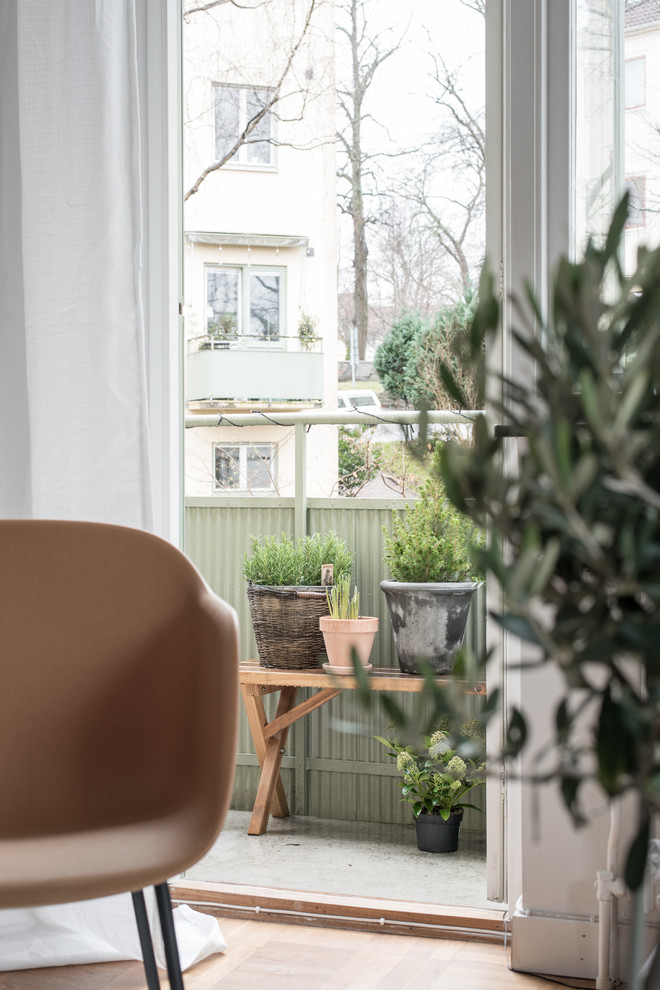 Aménagement d'un balcon.