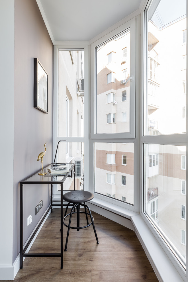 Immagine di un balcone minimal