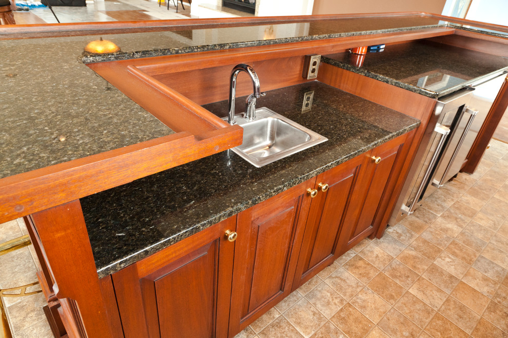 Residential Bar Sink Traditional Home Bar New York by WL Bars