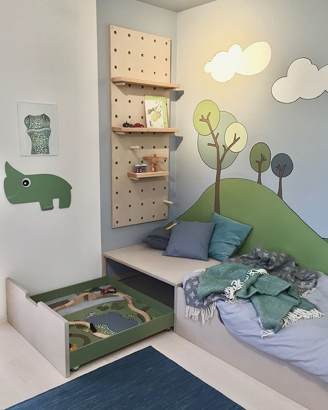 Modernes Kinderzimmer in Stockholm