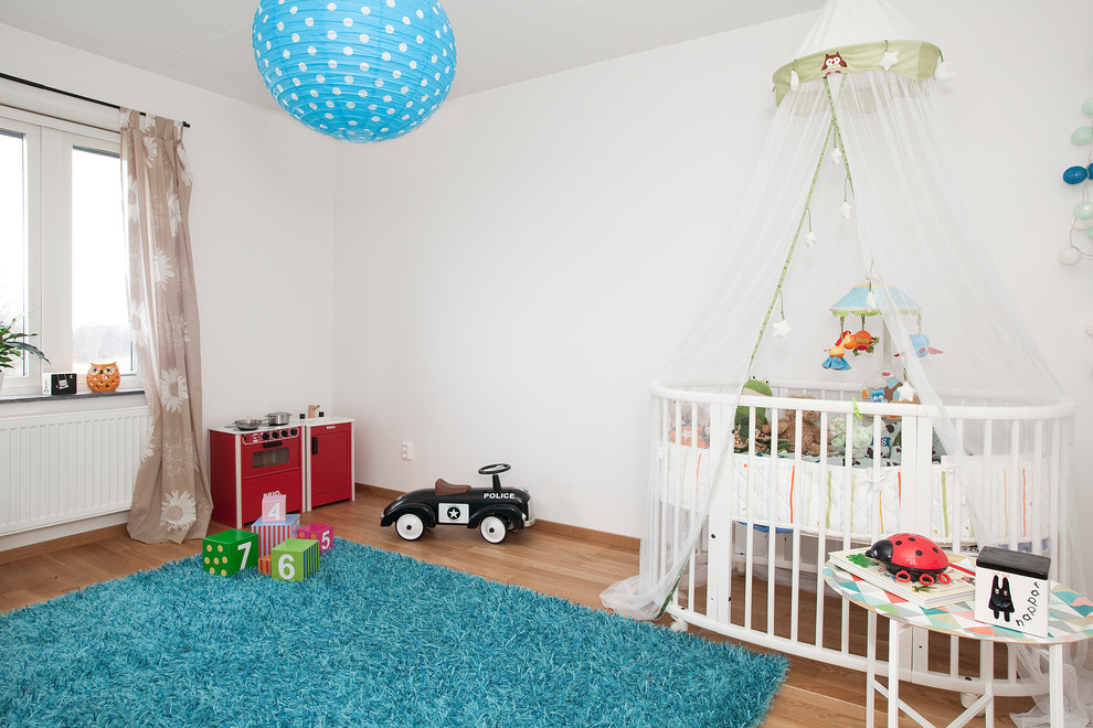 Scandi kids' bedroom in Malmo.