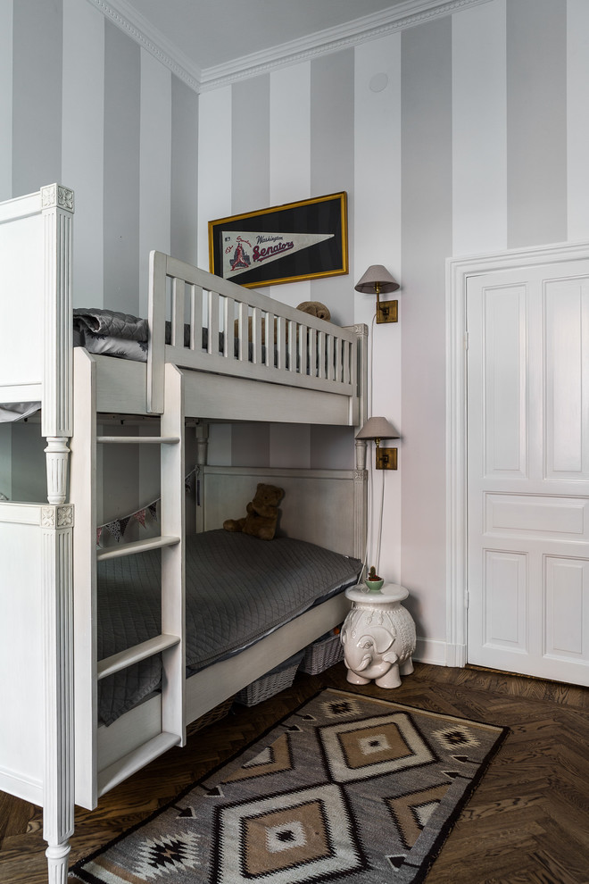 Design ideas for a victorian kids' bedroom in Stockholm.