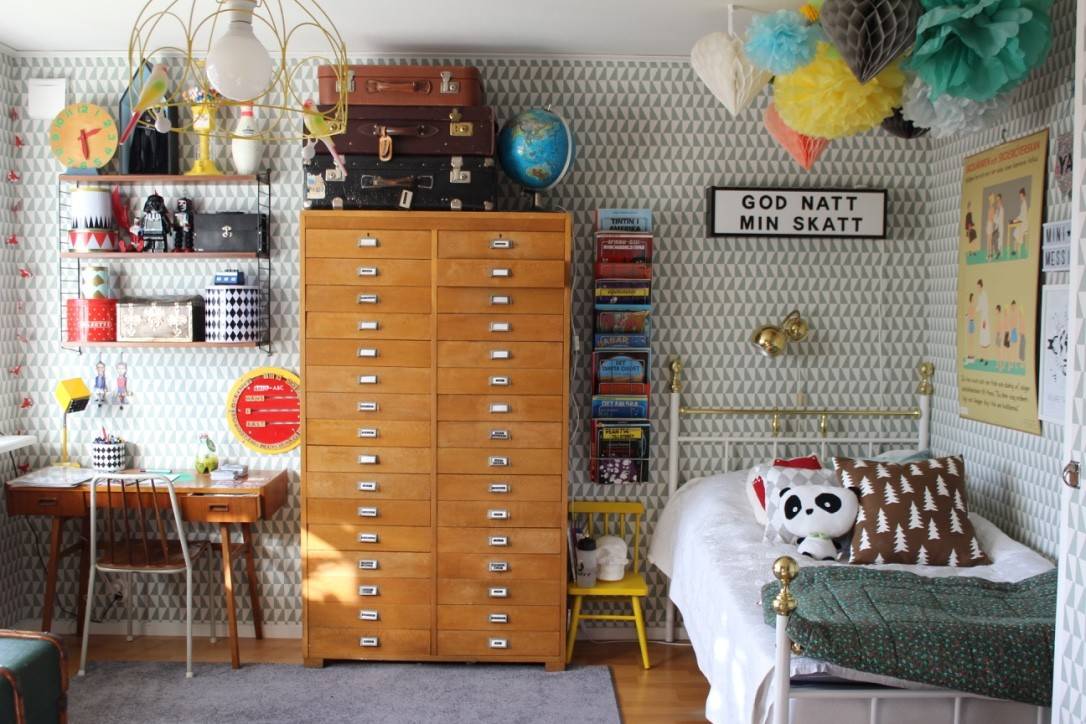 8 Ideen, alte Möbel gekonnt ins Kinderzimmer zu integrieren