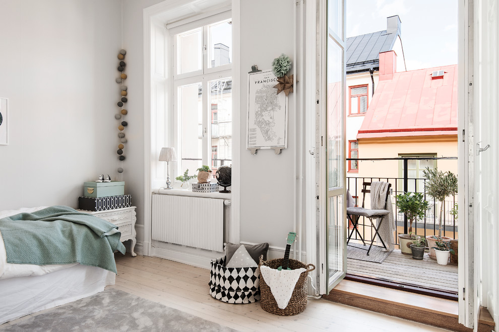 Photo of a scandi kids' bedroom in Stockholm.