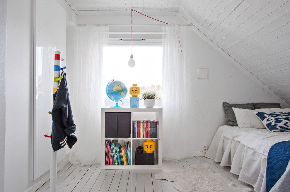 Photo of a scandinavian kids' bedroom in Gothenburg.
