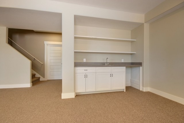 This is an example of a classic basement in Grand Rapids.