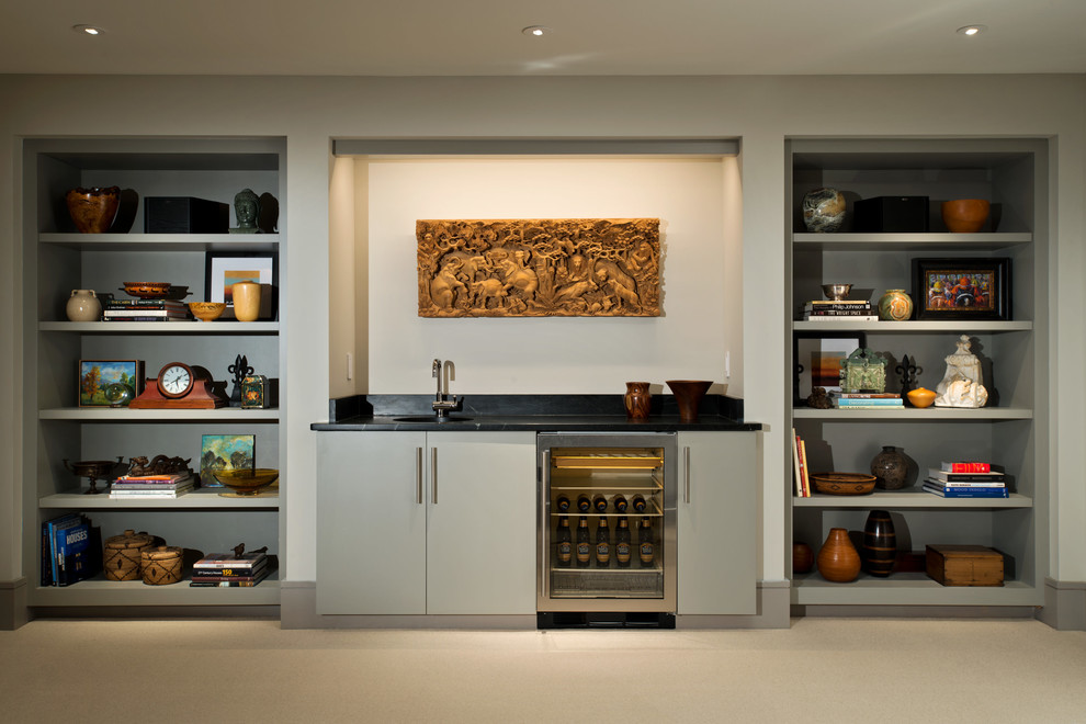 2014 Showcase of Homes Saratoga Springs Modern Basement New