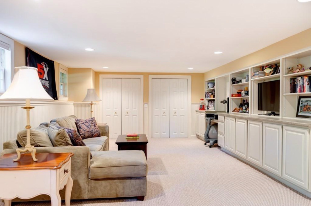 46 Witherell Drive Sudbury MA Traditional Basement Boston by