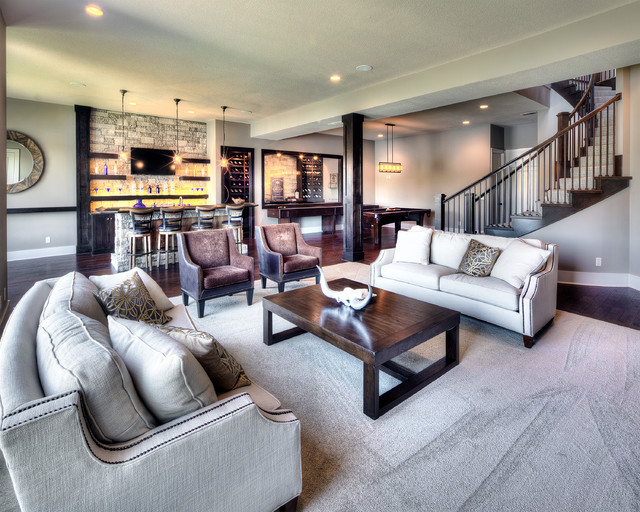 Addison II Floor Plan Soussol Kansas City par Starr Homes Houzz
