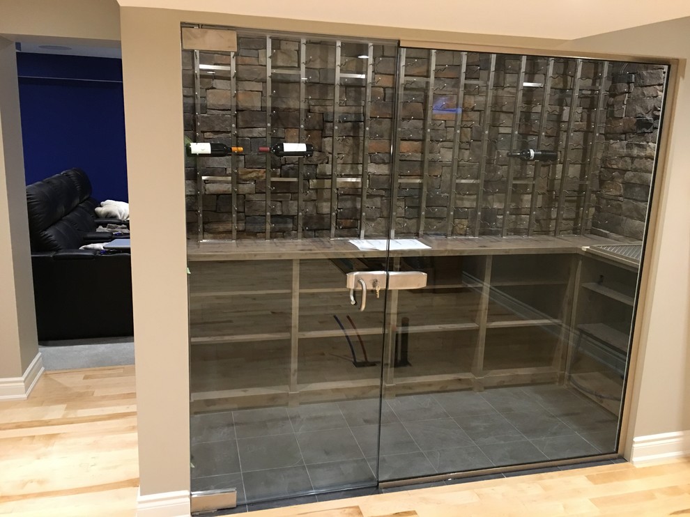 Ancaster Basement Home Theatre/Wine Cellar Renovation Basement