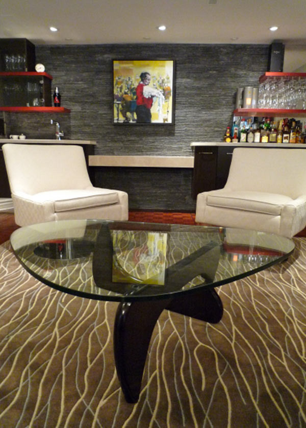 Artwork Installation Contemporary Basement Toronto by Crescent