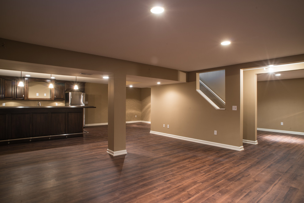 Ash 1st Floor & Basement Remodel Contemporary Basement