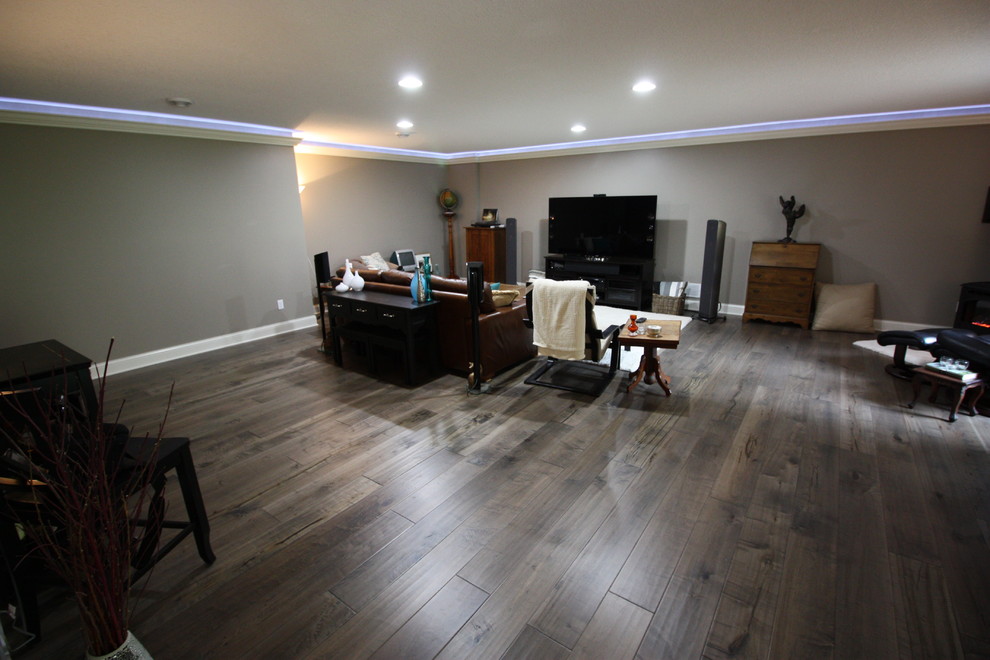 Basement Build Out Big Lake, MN Modern Basement Minneapolis