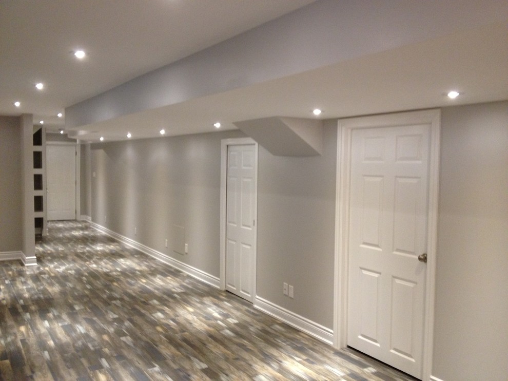 Basement Finishing - Newmarket - Modern - Basement ...