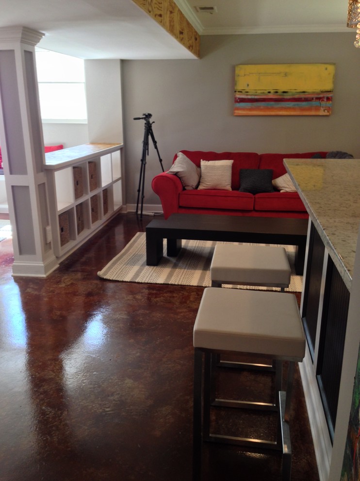 Basement Finishing Remodeling East Cobb Marietta, GA Modern