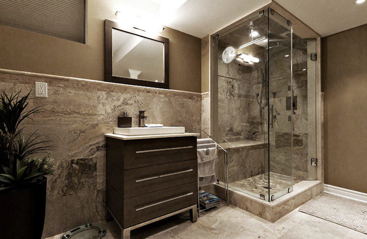 Basement Home Spa - Bathroom - Toronto - by Finished Basement | Houzz
