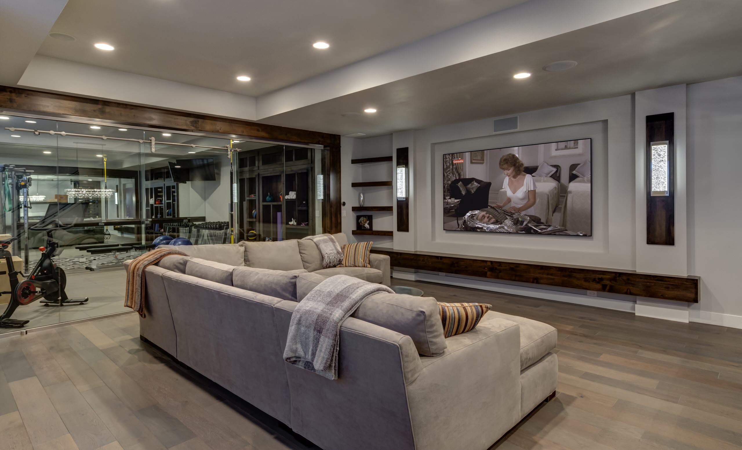 75 Beautiful Basement Pictures Ideas February