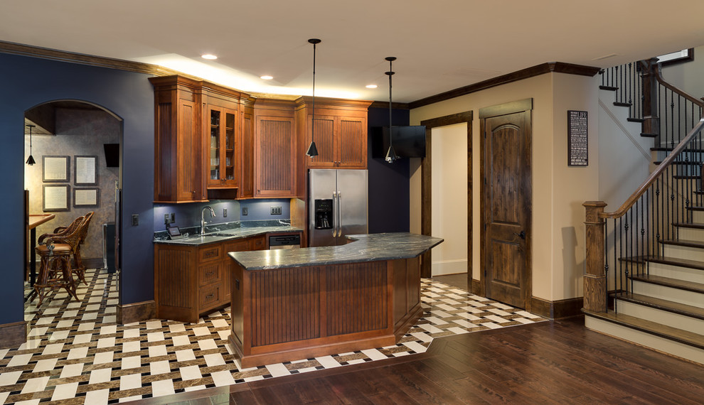 Basement Kitchen - Modern - Basement - Other - by Fairview Custom Homes ...
