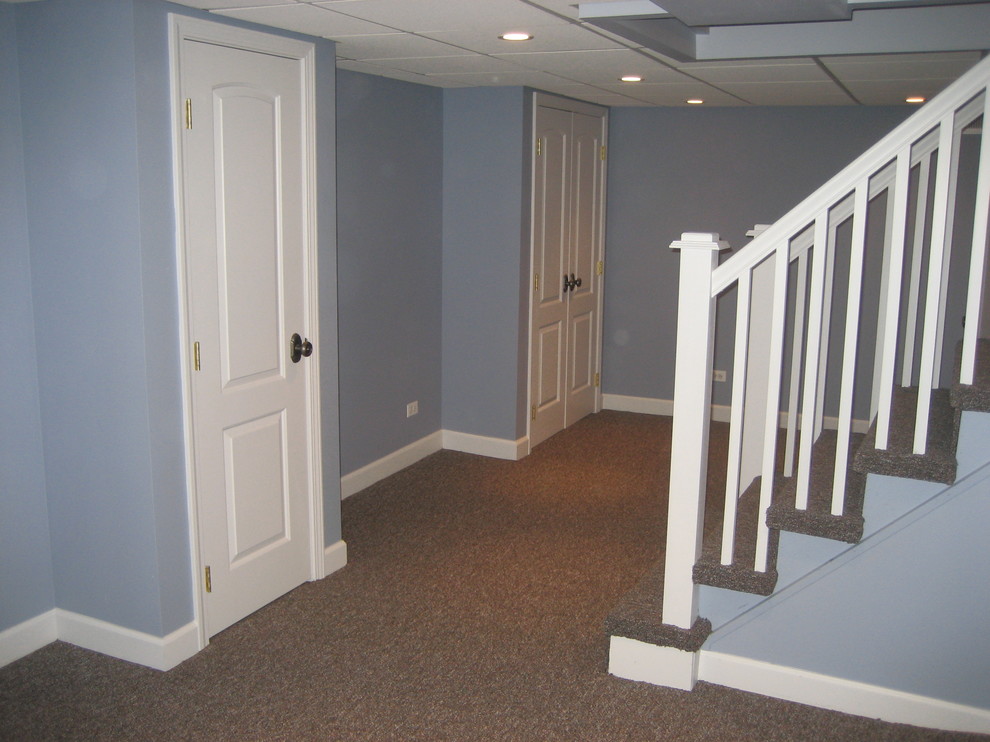 Basement Remodel Basement Chicago by A Street Builders, Inc. Houzz