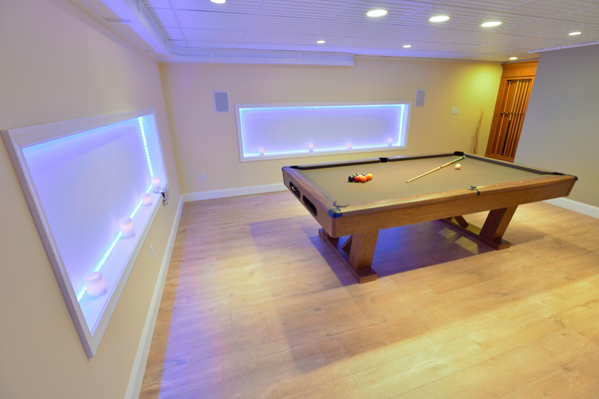 led strip lights for basement ceiling