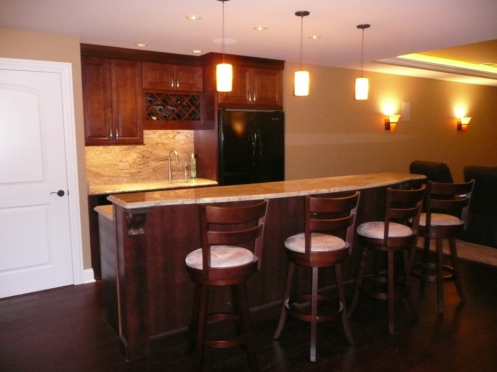 Basement Remodel Lighting Transitional Basement Chicago by