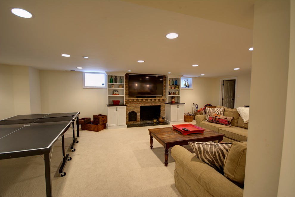 Basement Remodel - Basement - Chicago - by Mark III Construction, Inc ...