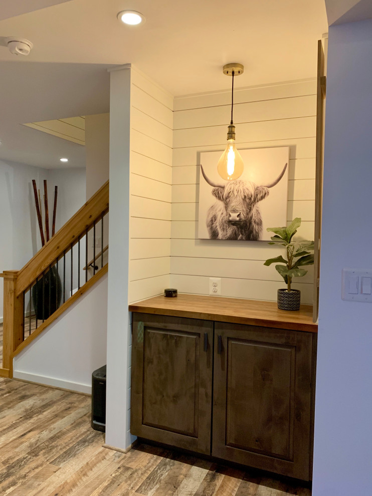 Basement Remodel Warrenton VA Farmhouse Basement DC Metro by