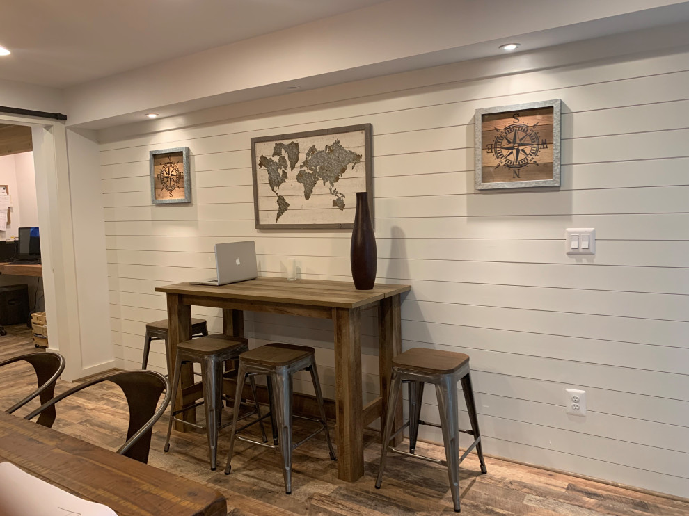 Basement Remodel Warrenton VA Farmhouse Basement DC Metro by
