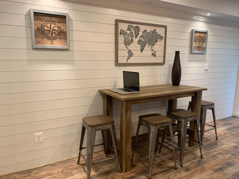 Basement Remodel Warrenton VA Farmhouse Basement DC Metro by