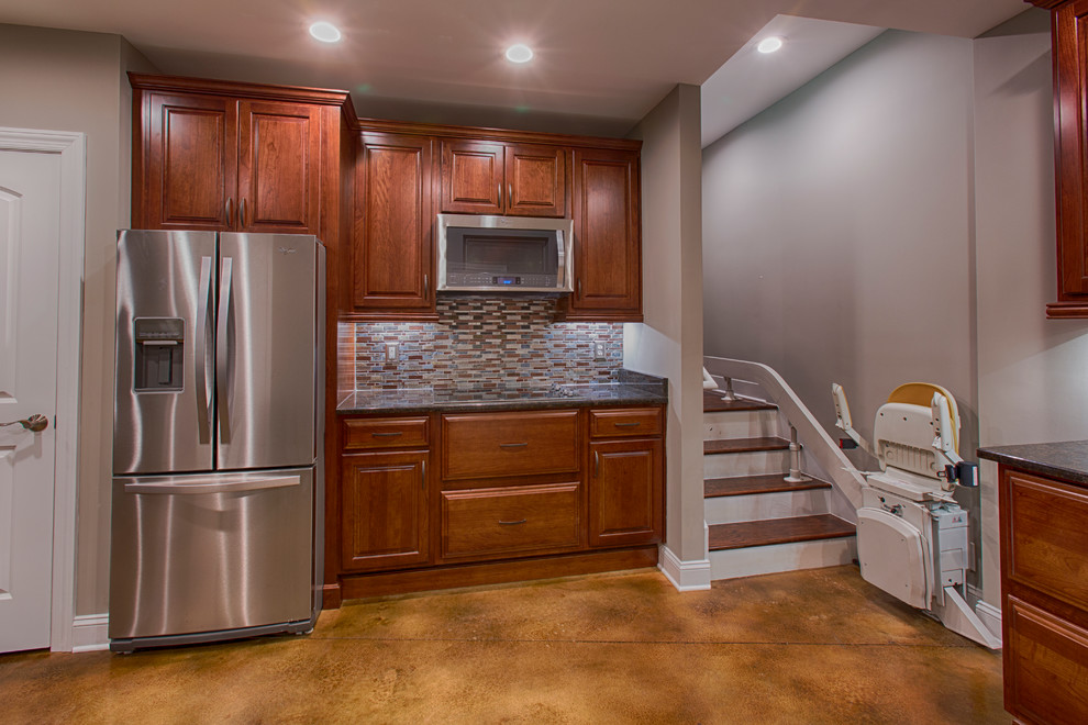 Basement Remodel with Living space and Stair Lift Basement