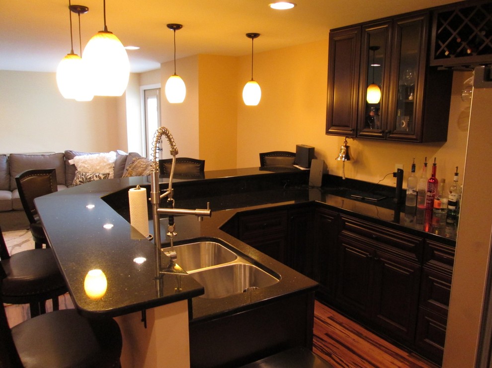 Basement Renovation in Mount Airy, MD Traditional Basement