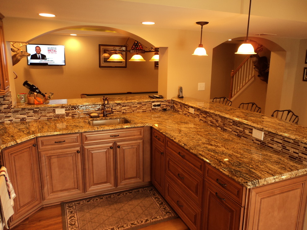 Basement Renovation in Owings Mills, MD Traditional Basement