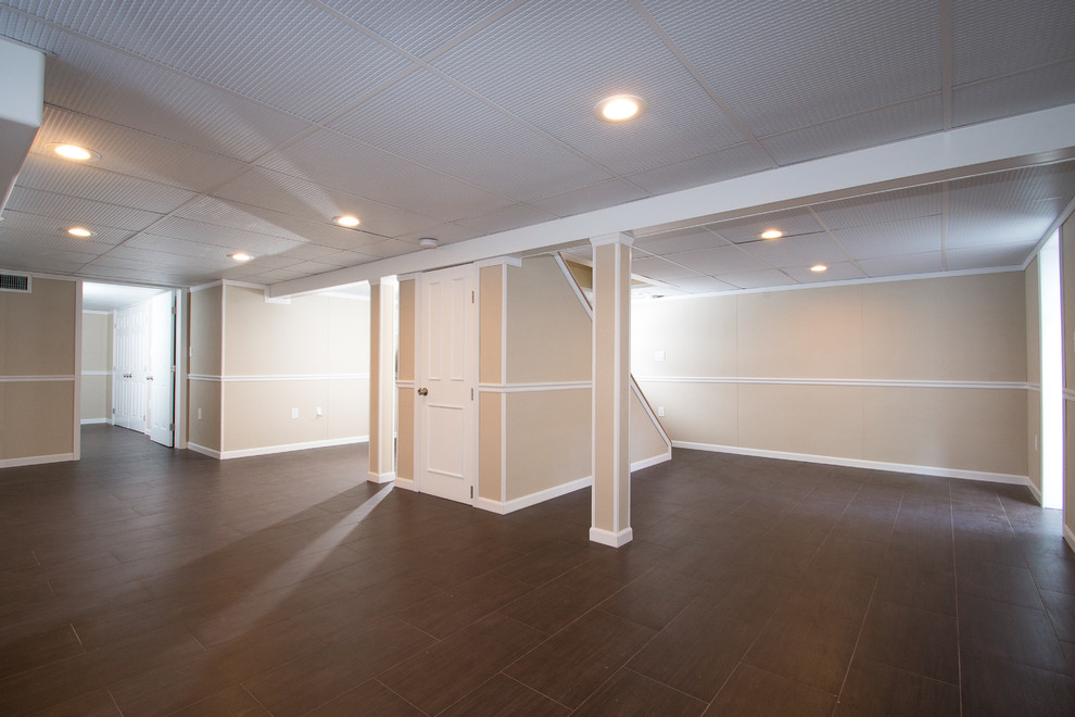 Basement Renovation Project in North Shore of Long Island