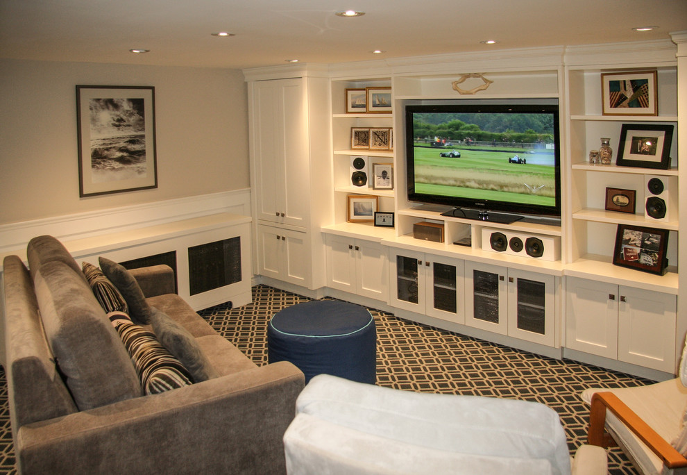 Basement Renovation Toronto - Contemporary - Basement ...