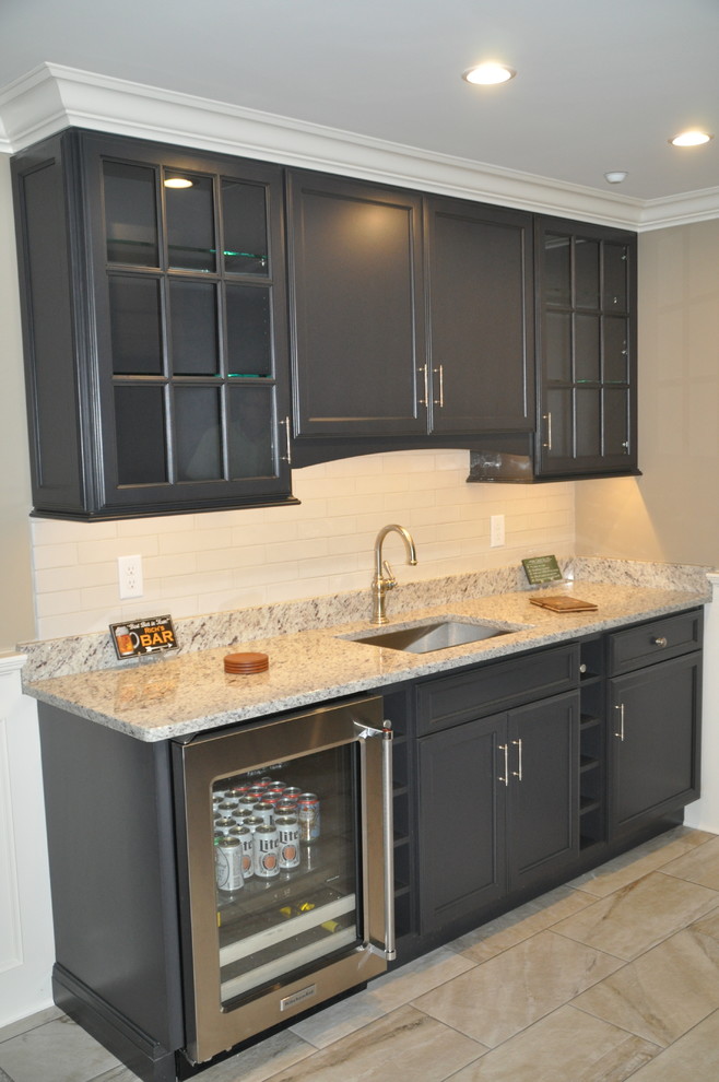 Basement Walkup Bar Transitional Basement Baltimore by Lasting