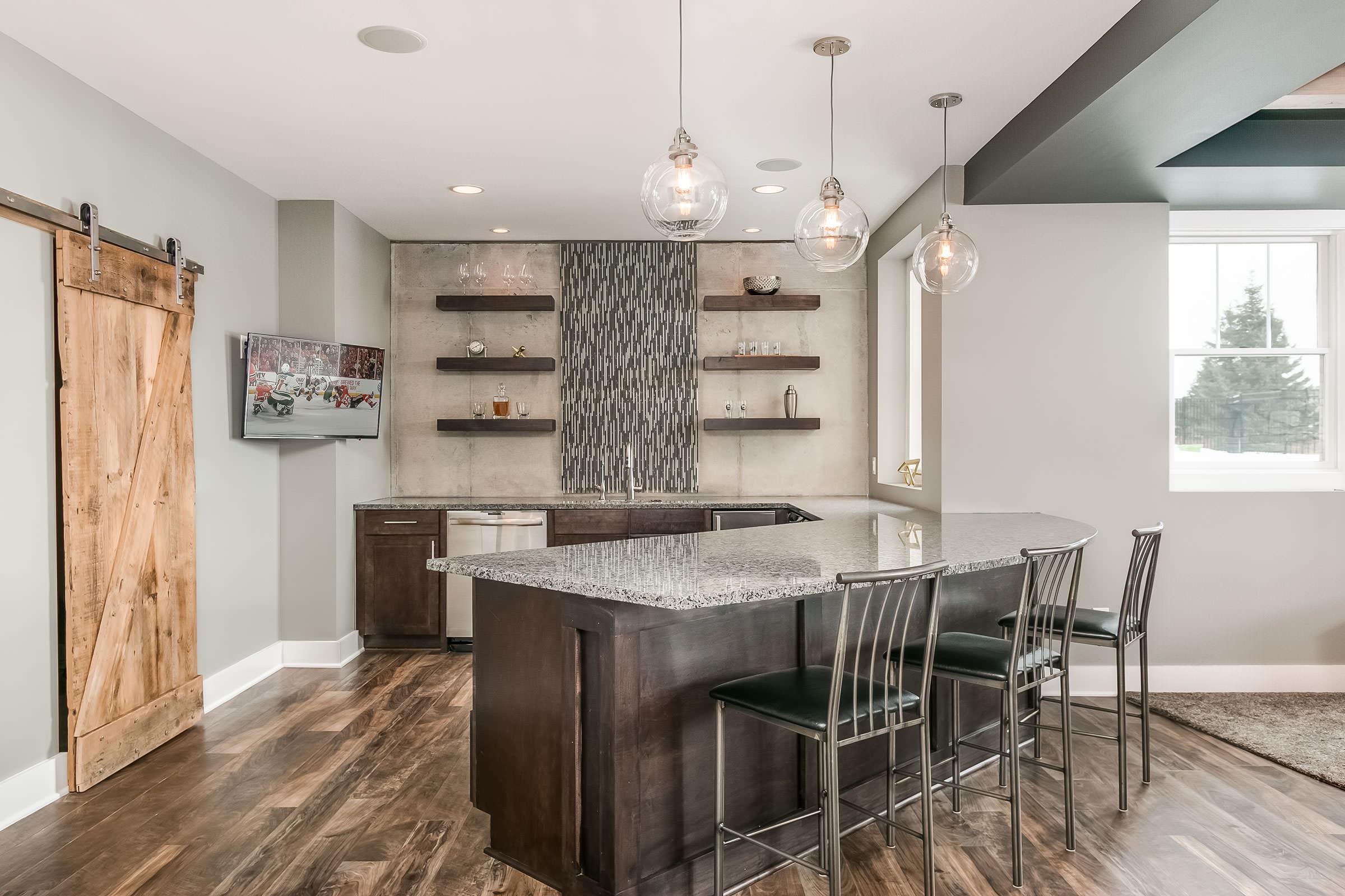 wet bar pendant lights