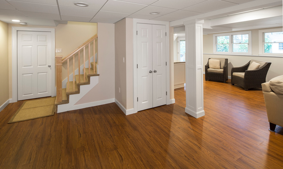 Belcher Basement RemodelSudbury, Massachusetts Traditional