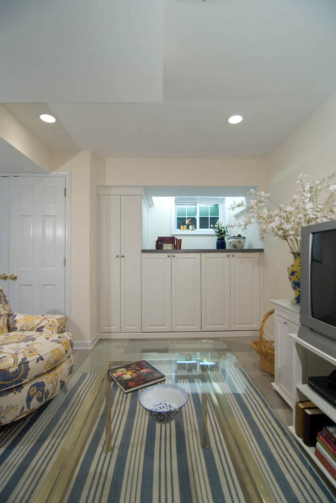 Bethesda MD Basement Traditional Basement Other by Case Design