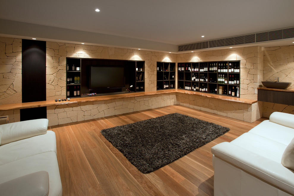 Bicton House Contemporary Basement Perth by Gransden