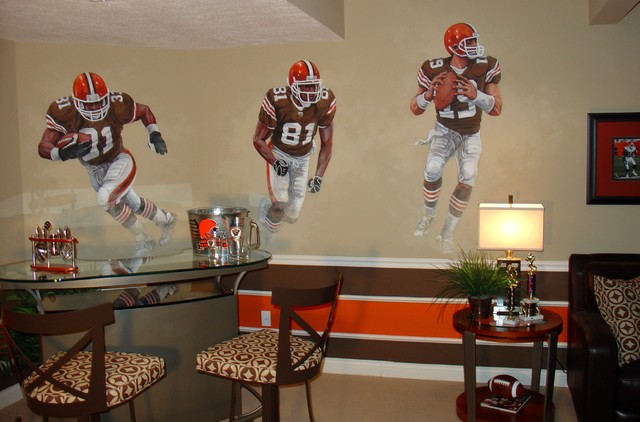 living room idea!  Cleveland browns, Cleveland browns football