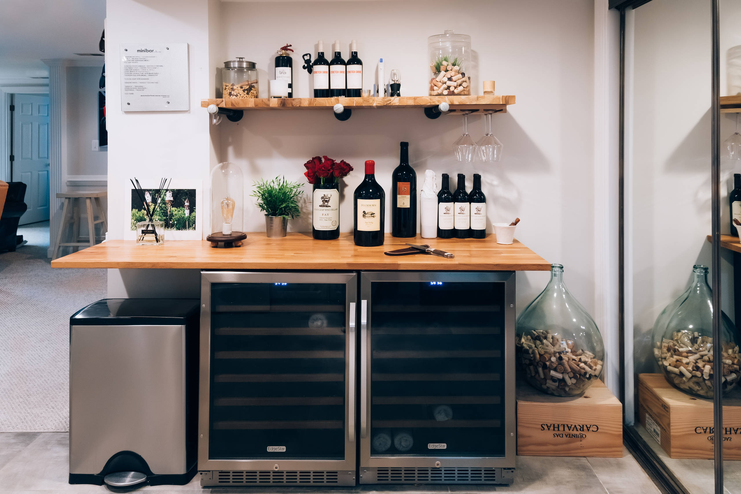 How 2 Cabernet Lovers Built Their Own Wine Storage Center