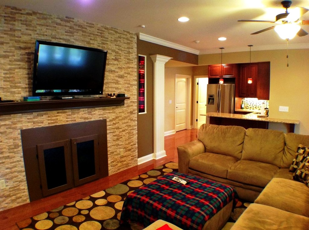 Canton Basement Traditional Basement Atlanta by The Southern Basement Company Houzz