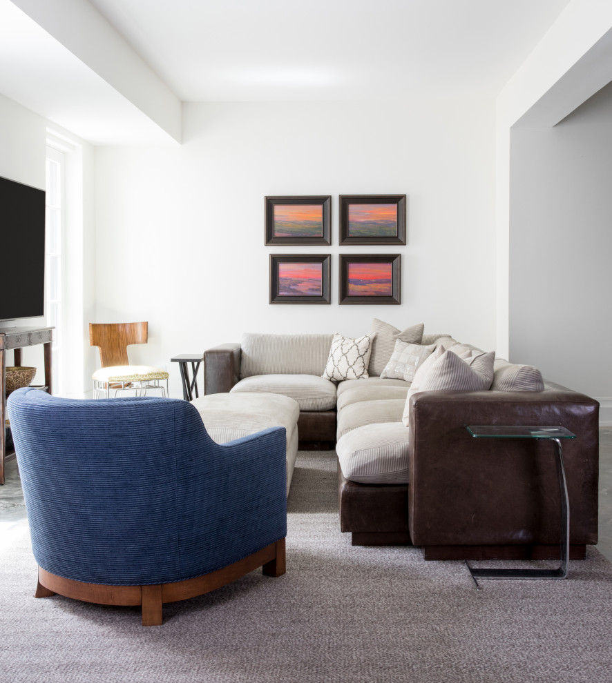 Casaquasanta: Spanifornia in Westfield, NJ - Beach Style - Living Room