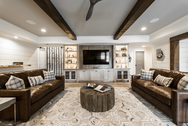 Cavender Basement - Landhausstil - Keller - Atlanta - von Hart & Lock