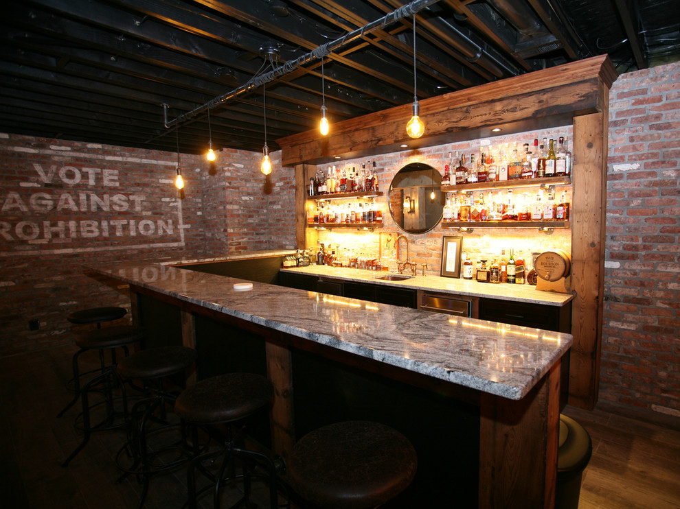 Chagrin Falls, Ohio Custom Finished Basement with a Hidden Secret